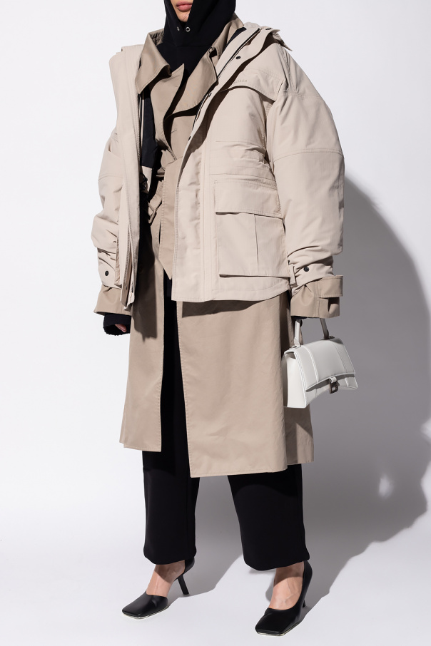 Double-breasted trench coat Balenciaga